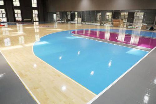 耐步体育旗下95度高光亮漆乐鱼体育最新版篮球馆运动木地板系统解决方案